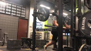 Concentric Hand Supported Split Squat