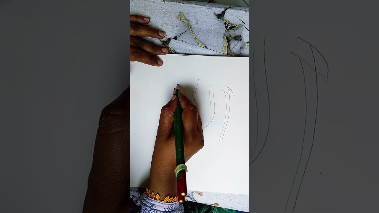 Arabic calligraphy #calligraphymasters #allah #shorts