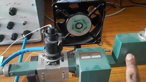 Microwave  frequency  Measurement  for TE 10 Mode waveguide