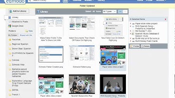 Sharing Folders with Groups on Edmodo