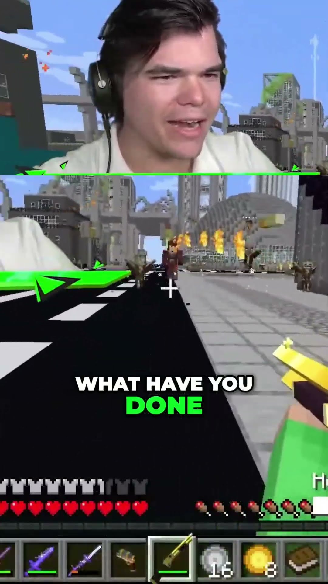 Jelly's SHOTGUN vs Minecraft MAGES!?