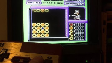 Square button Nintendo Famicom AV mod