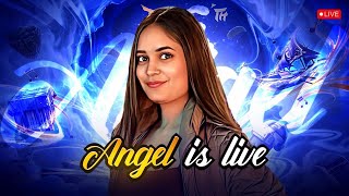 ONLY CHICKEN 🍗 GAMEPLAY With ANGEL ! Bgmi Short Stream !! #livestream #short #bgmi