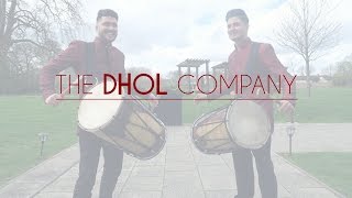 The DHOL Company: Part 1: Groom/Baraat Entrance with 2 x Dhol Drummers | Syon Park