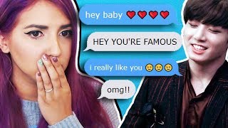 *TALKING TO K-POP STARS* CREEPY TEXT MESSAGE APP (MyDol) screenshot 4