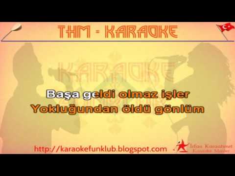 Hasretinle yandı gönlüm karaoke