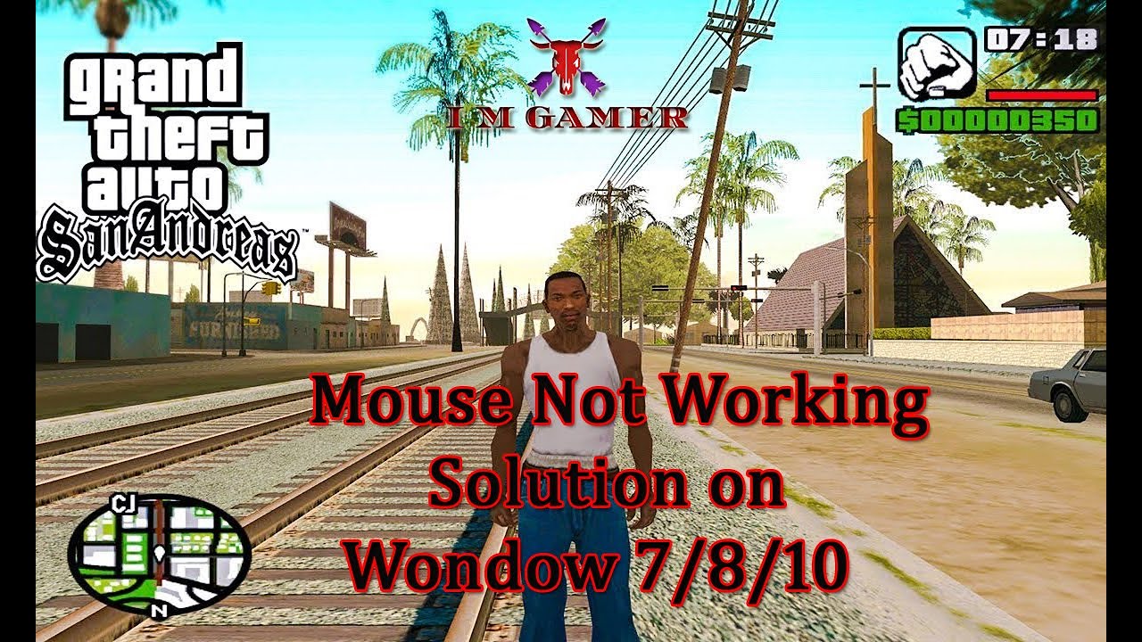 Mouse not working in GTA SAN ANDREAS Game Problem Fix Without any ...