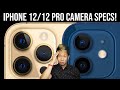 iPhone 12 vs.iPhone 12 Pro Camera specs made easy