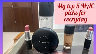 Top 5 @maccosmetics products one would need | Everyday makeup essentials from MAC COSMETICS