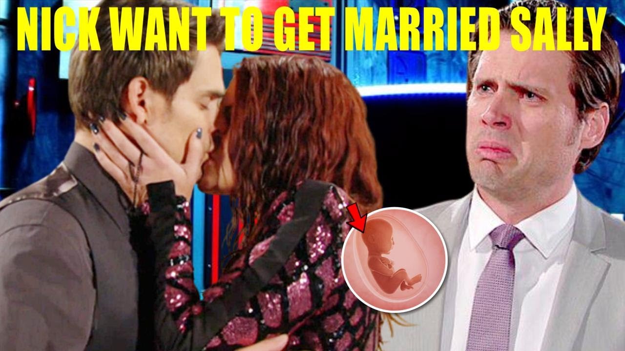 The Young And The Restless Spoilers Shock Nick begs Adam to let me marry Sally and be a father