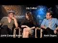 THE MORTAL INSTRUMENTS Interview: Lily Collins, Jamie Campbell Bower and Kevin Zegers
