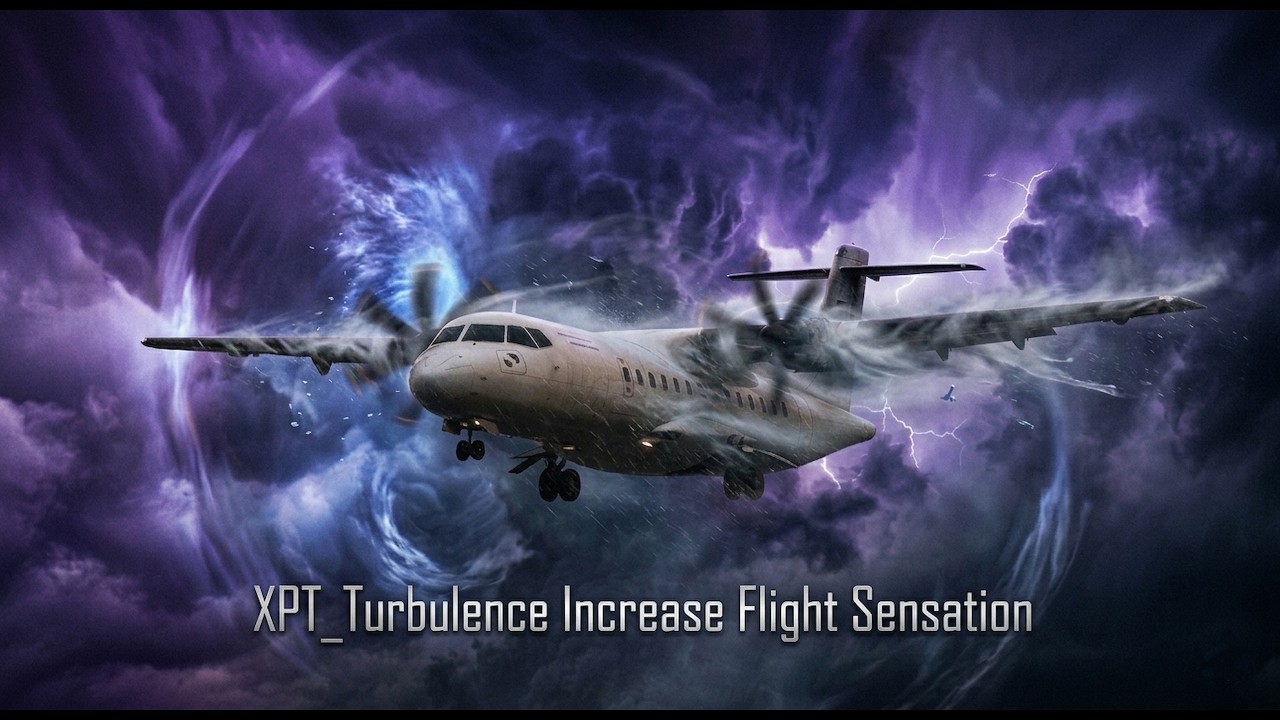 XPT_Turbulence V02 & V03 : Xplane 12 - YouTube
