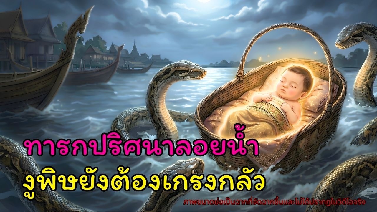 ทารกน้อยลอยน้ำมา! งูพิษยังต้องกราบไหว้...ความลับชาติกำเนิด |นิทาน| #นิทานก่อนนอน #พญานาค #ตำนาน