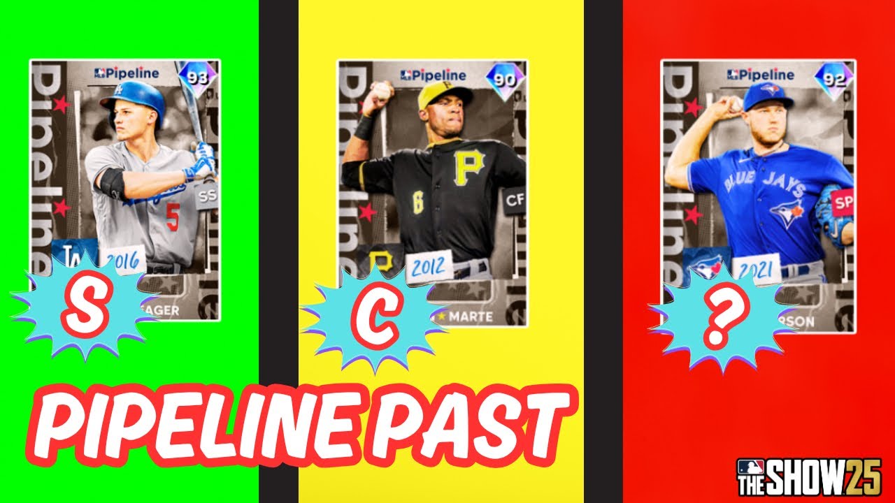 Ranking EVERY Pipeline Past Card in MLB The Show 25!!!