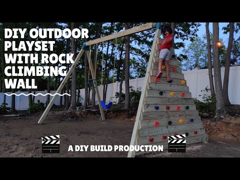 Part 1 Diy Swing Set With Rock Climbing Wall You - Build Rock Climbing Wall Swing Set Part 1 Diy Swing Set With Rock Climbing Wall You - Build Rock Climbing Wall Swing Set