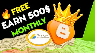 ( LIVE ) blogspot Adsense Approval 2023 | earn money without investment | Blogger.com