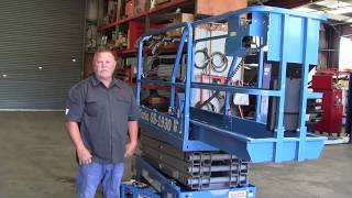 Genie GS1930 Scissor Lift Tour  I80 Forklift