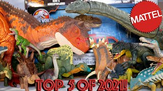 Top 5 Mattel Dinosaur Releases of 2021, Plus A Look Back On 2020!