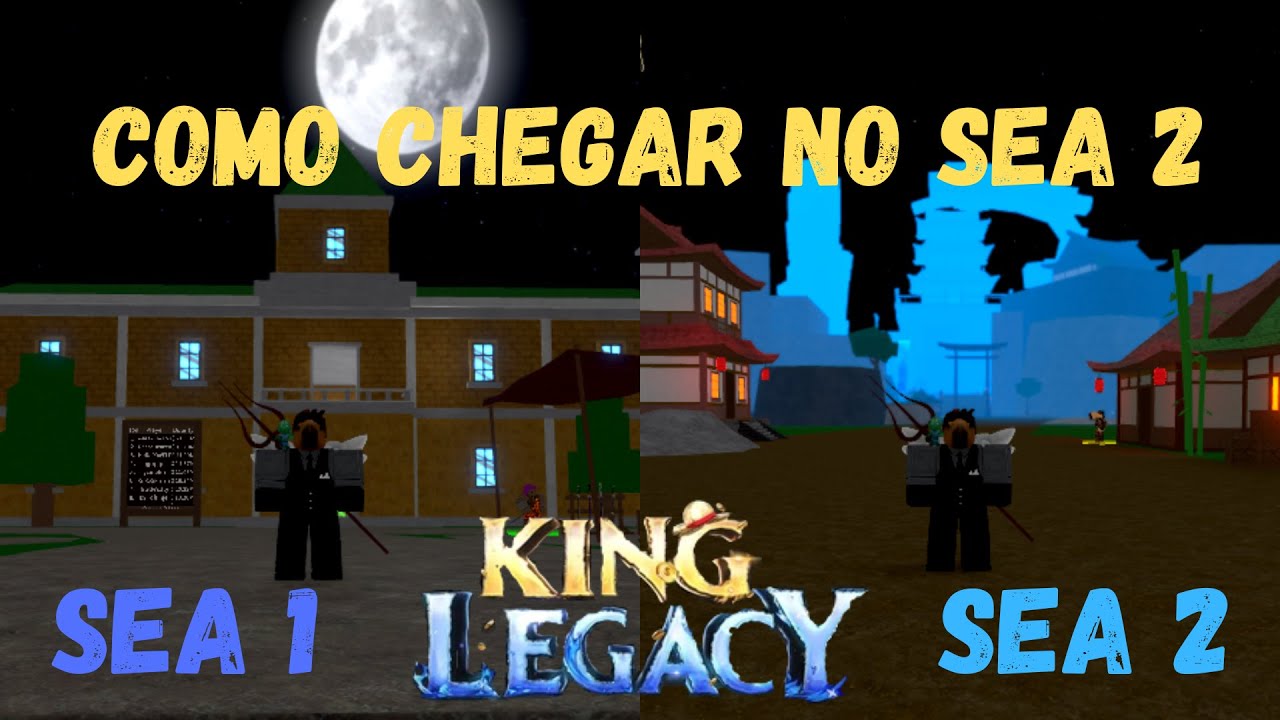 COMO IR PARA O SEGUNDO SEA NO KING LEGACY 