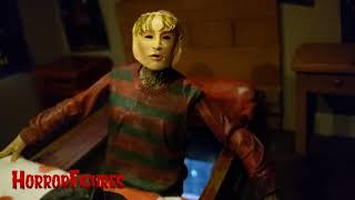 Neca Nightmare On Elm Street Ultimate Freddy Quick Review And Stop Motion Horror Figures