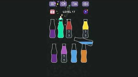 Water Sort Guru Level 17 Answer #shorts