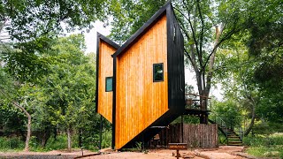 Awe Inspiring Butterfly Design Leads to Unique Tiny House!