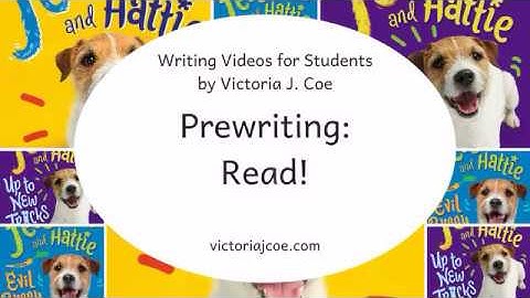 Writing Videos for Kids - PREWRITING: Read!