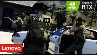 GTA5 (2026) SHERIFF EUP Uniform K- 9 units LSPDFR Police Mods  RTX 4050 6GB Lenovo LOQ Gaming Laptop