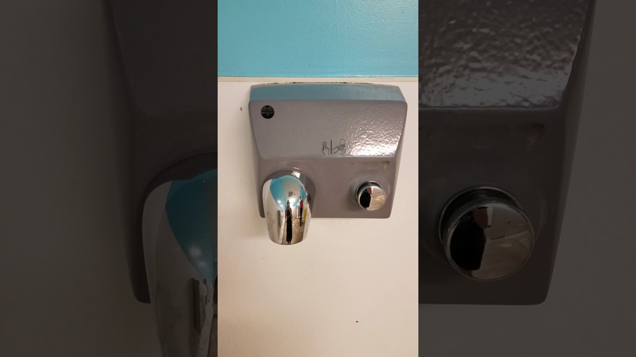 Bradley hand dryer at a clothing store in Madison, WI YouTube