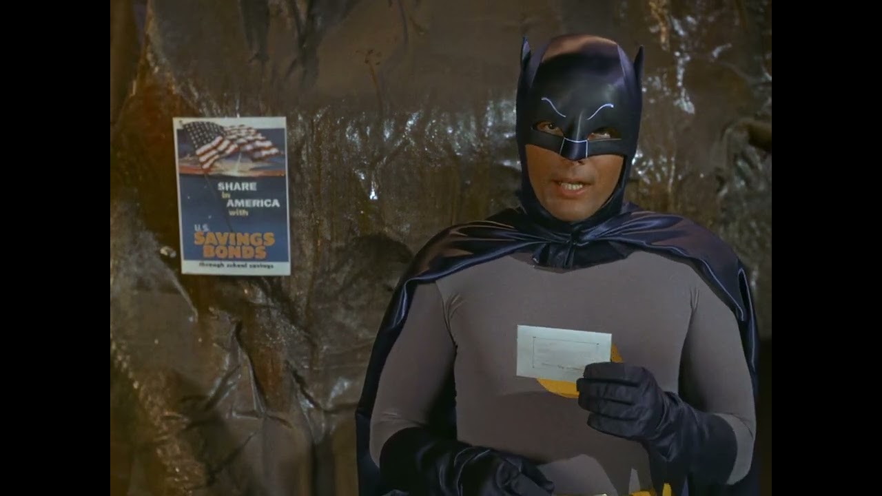 Thumbnail for 1960s PSA 🎞️ Batman Promotes U.S. Savings Bonds • 4K 60FPS