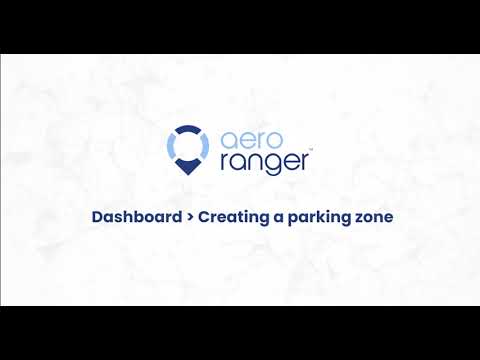 Aero Ranger ANPR - Add a New Parking Zone