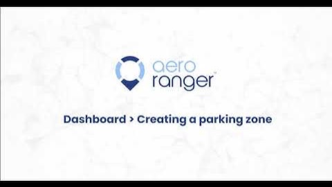Aero Ranger ANPR - Add a New Parking Zone