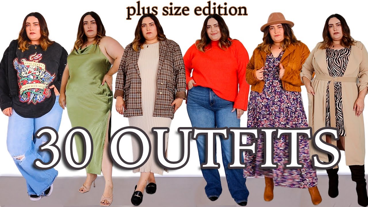 30 PLUS SIZE OUTFITS FOR AUTUMN FALL 2022 AD 