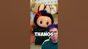 They turned THANOS from Squid Game into a LABUBU😱 (Squid Game 3)