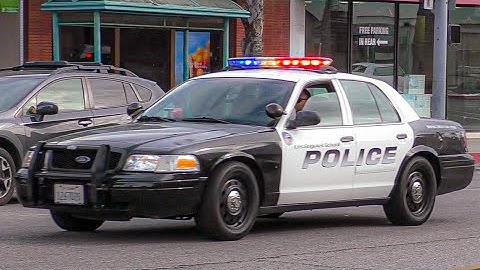 LA School Police Responding Code 3