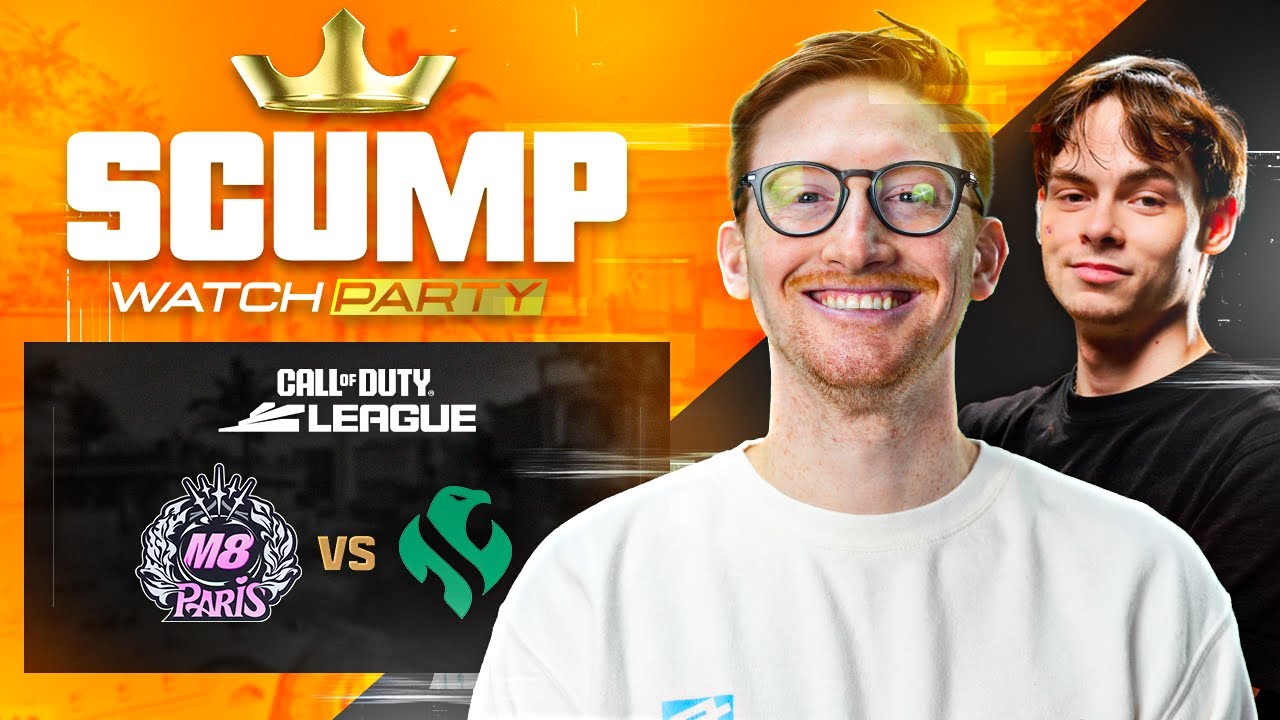 GENTLE MATES vs RIYADH FALCONS!! SCUMP WATCH PARTY - CDL MAJOR 1 QUALIFIERS WEEK 4