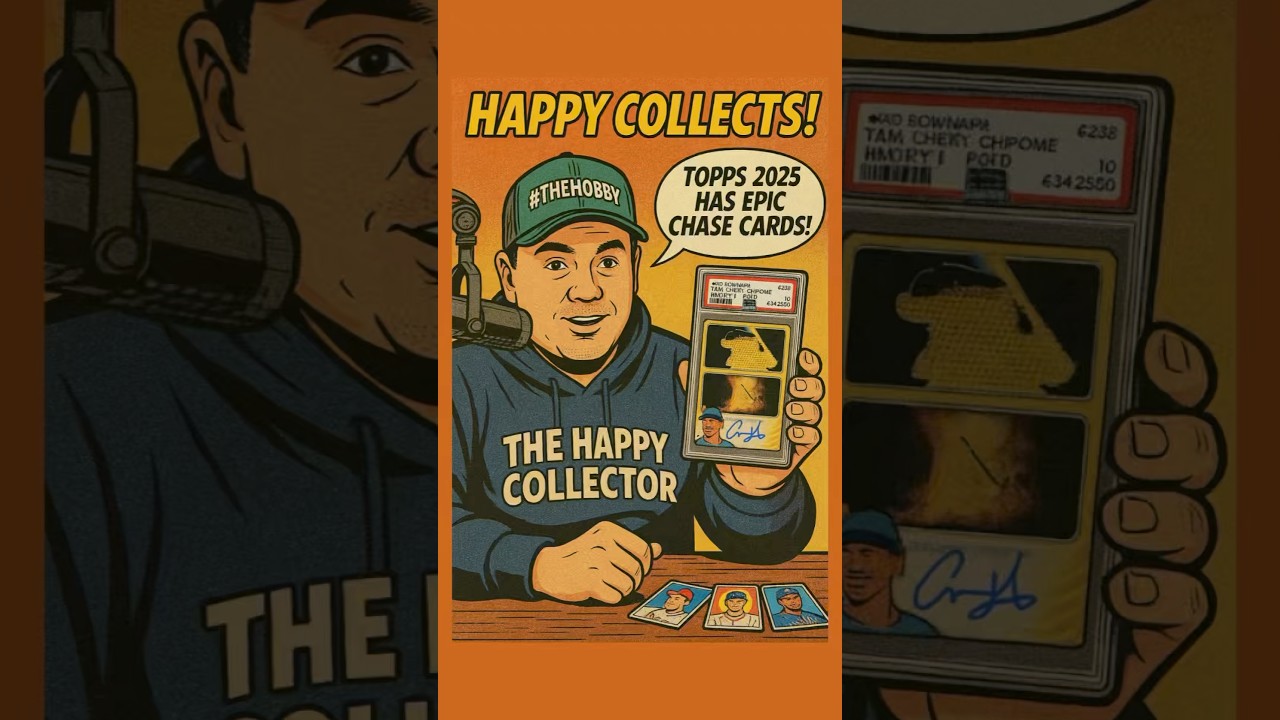 2025 Topps Chrome Has Some WILD Chase Cards!