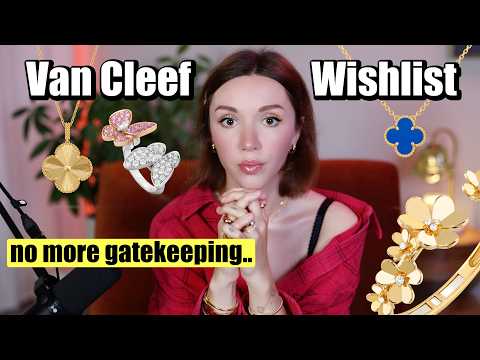 Van Cleef Wishlist Curating My Fine Luxury Jewelry Collection #vancleefbracelet #cartierbracelet