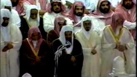 ما تيسر من سورة الانعام لشيخ سعود الشريم لعام 1419 في الحرم المكي2