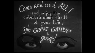 The Great Gatsby [1926] || Trailer || Surviving Film Fragments