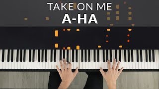 TAKE ON ME - A-HA | Tutorial of my Piano Cover + Sheet Music chords