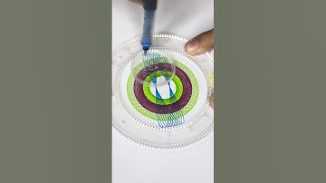 Mesmerizing ASMR Spirograph Visuals | Calming Spiral Sound to Unwind! #art #shorts #spirograph #asmr