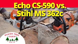 Chainsaw Comparison Echo CS590 vs Stihl MS 362C