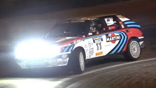 Rally Legend 2022 | Night Show - Drifts, Powerslides & Action At The Roundabout!