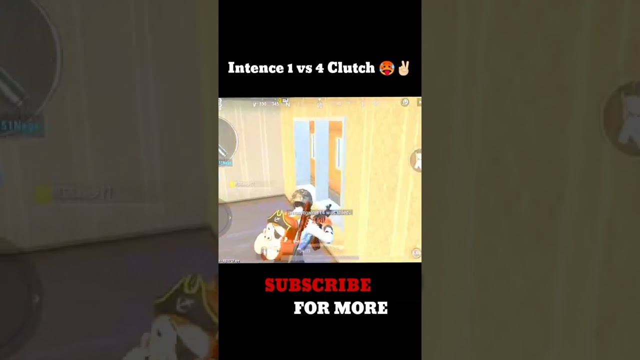 Intence Clutch 😵 1 vs 4  