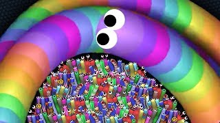Slither.io A.I. 100,000+ Score Epic Slitherio Gameplay