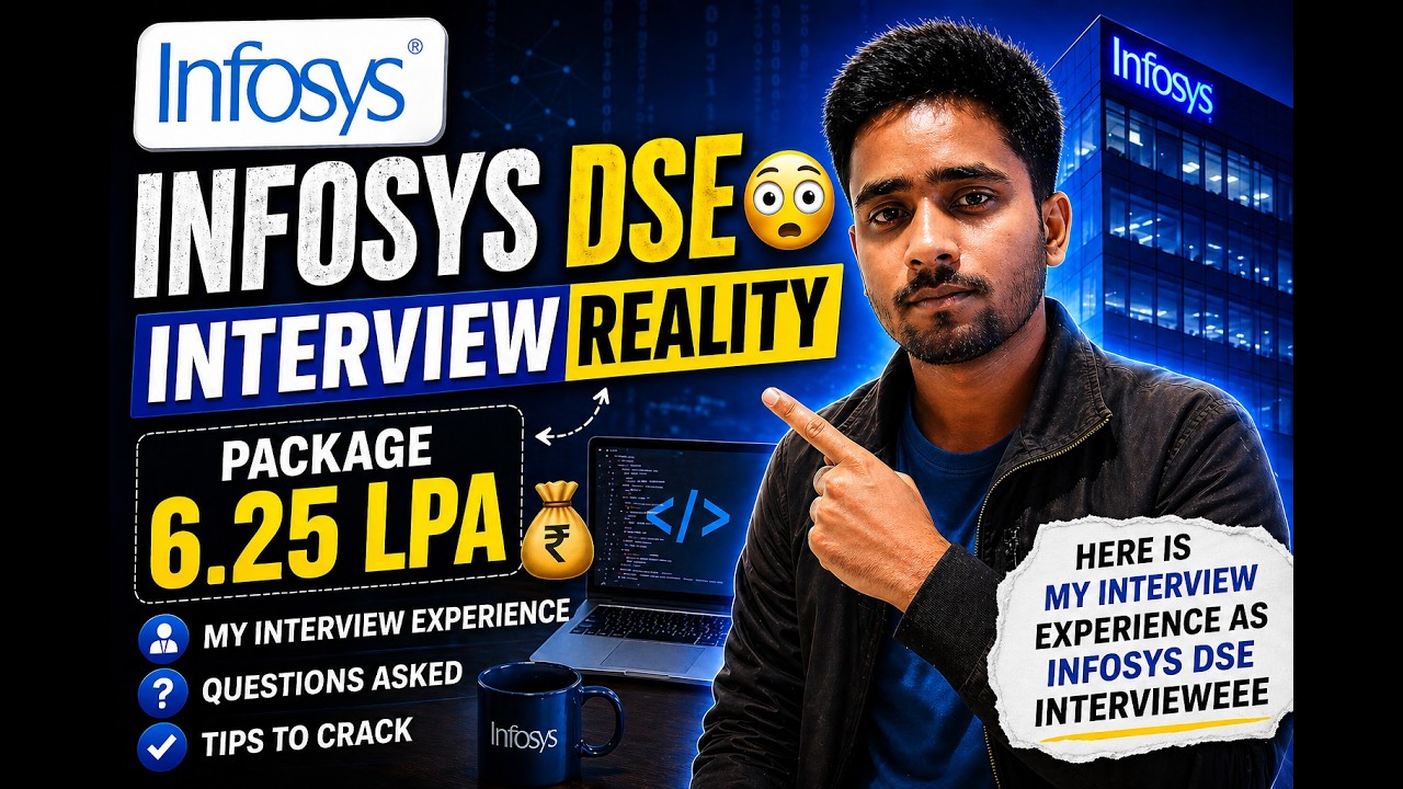 Infosys DSE Interview Experience 2026 🔥 | Real Questions + Full Process ...