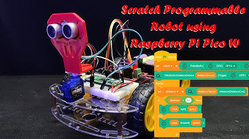 Make a Robotics Car with Raspberry Pi Pico and CodeSkool Scratch