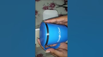 Google Cloud Qwiklabs Blue Mug Unbox