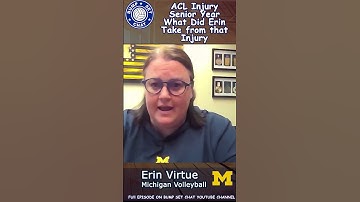 What can you learn from a season ending sports injury in your senior year? M